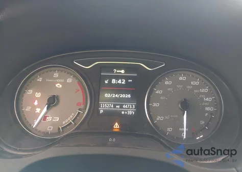 2015 Audi S3 2.0T Premium Plus из США, поврежденный, VIN WAUBFGFF2F1097651